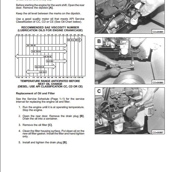 Bobcat Hydraulic Fluid Capacity