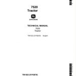 John Deere 7520 Tractor Technical Manual
