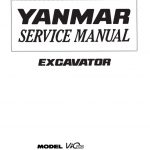 Yanmar ViO20 Excavator Service Manual