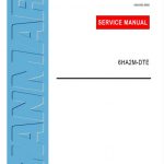 Yanmar Marine Engine 6HA2M-DTE Service Manual
