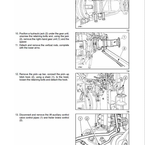 Case Farmall 65C, 75C, 85C, 95C Tractor Service Manual