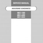 Yanmar Marine Engine 4BY-150, 4BY-180, 6BY-220, 6BY-260 Service Manual