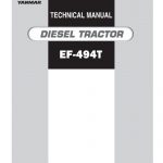 Yanmar EF-494T Diesel Tractor Service Manual