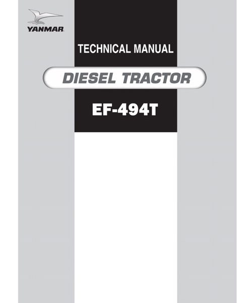 Yanmar EF-494T Diesel Tractor Service Manual