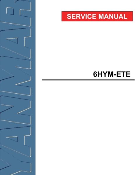 Yanmar Marine Engine 6HYM-ETE Service Manual