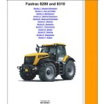 JCB 8280, 8310 Fastrac Service Manual